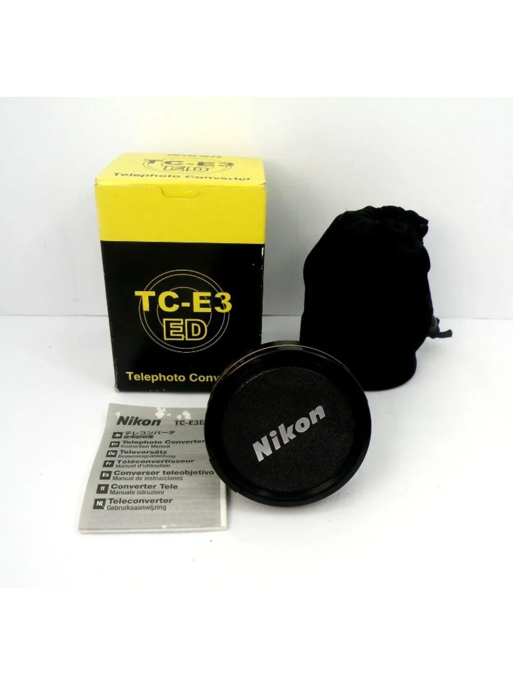 Nikon TC-E3 ED 3x Telephoto Converter Lens Japan With Box & Accessories